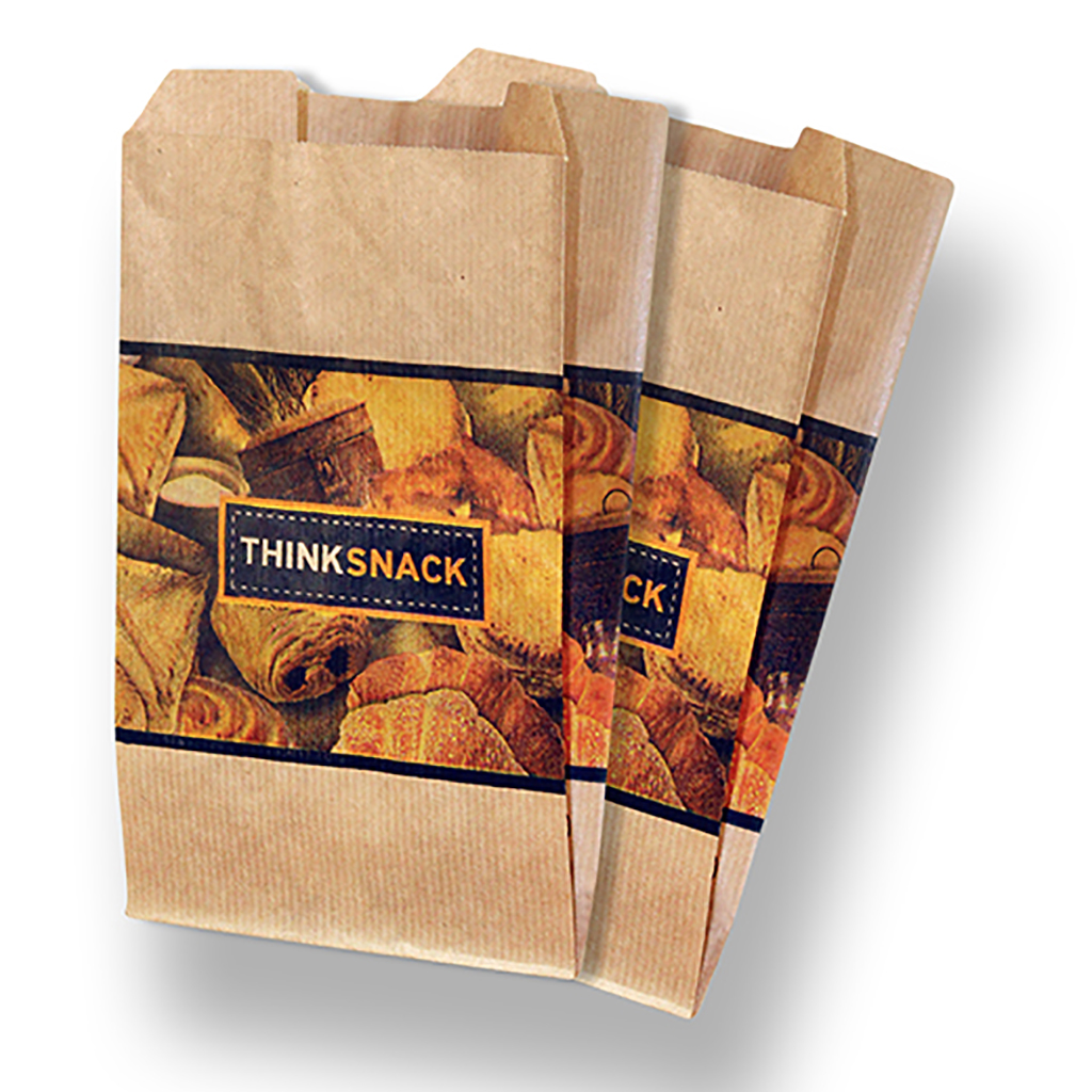 "Think" Kraft Coffee Bag